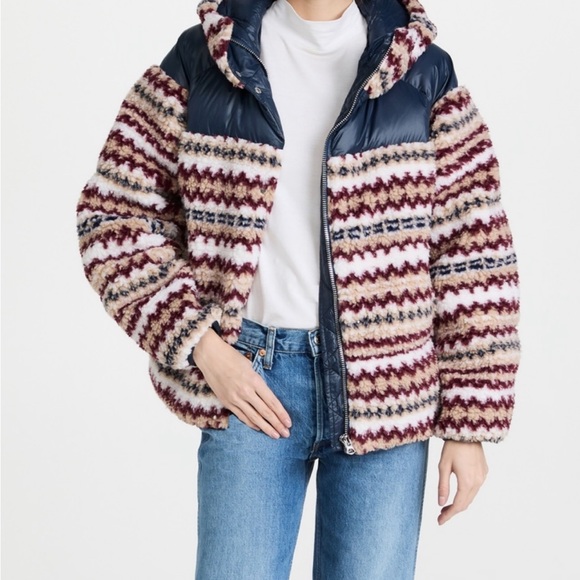 rag & bone - Duck Down Filled Sherpa Jacket - Picture 7 of 13
